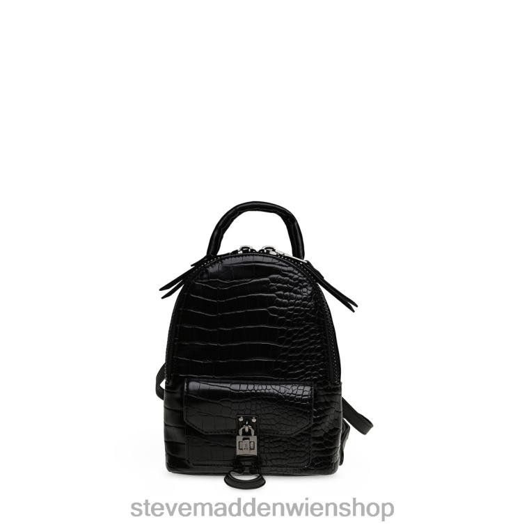 Steve Madden unisex Bjake Krokodil Schwarz Tasche 88L08464