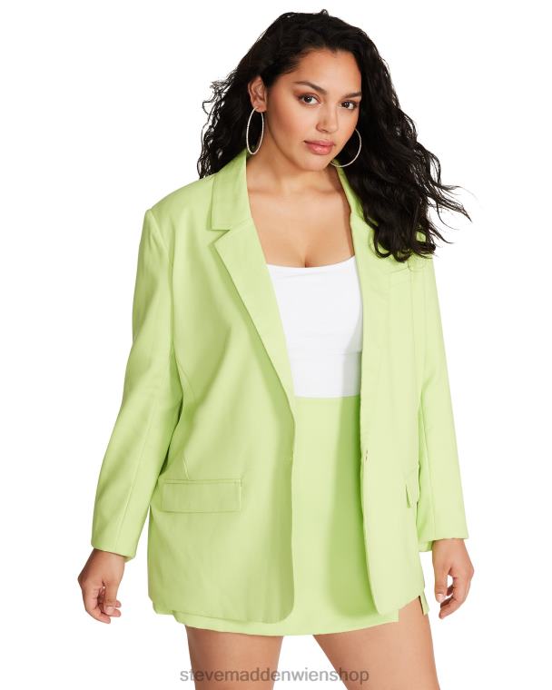 Steve Madden Frauen Kaira-Blazer Grün tragen 88L08593