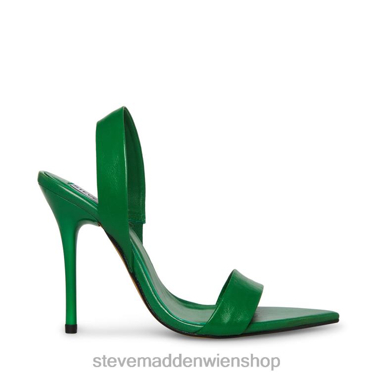 Steve Madden Frauen batali grünes Leder Schuhwerk 88L08536