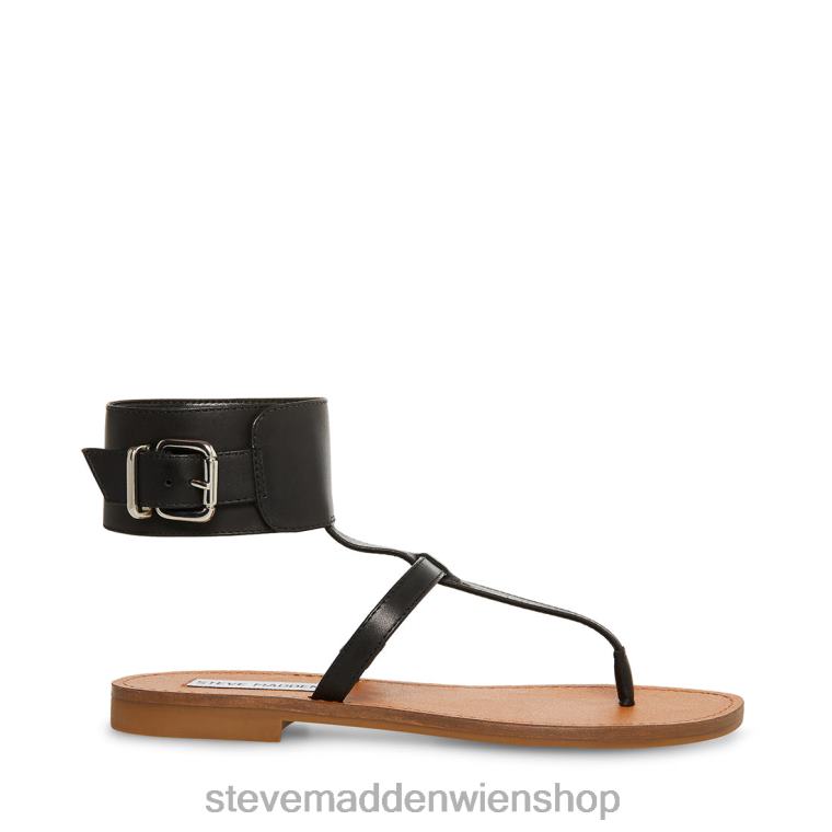 Steve Madden Frauen Rico schwarzes Leder Schuhwerk 88L08125