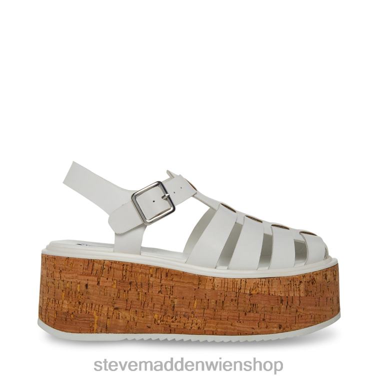 Steve Madden Frauen lazlo weißes Leder Schuhwerk 88L08154