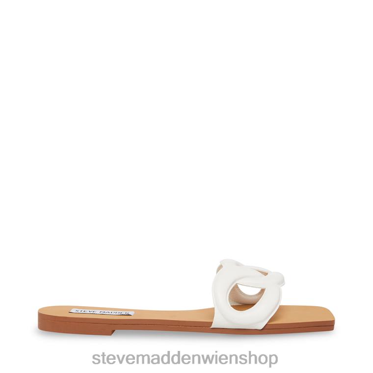 Steve Madden Frauen marcie weißes Leder Schuhwerk 88L08195