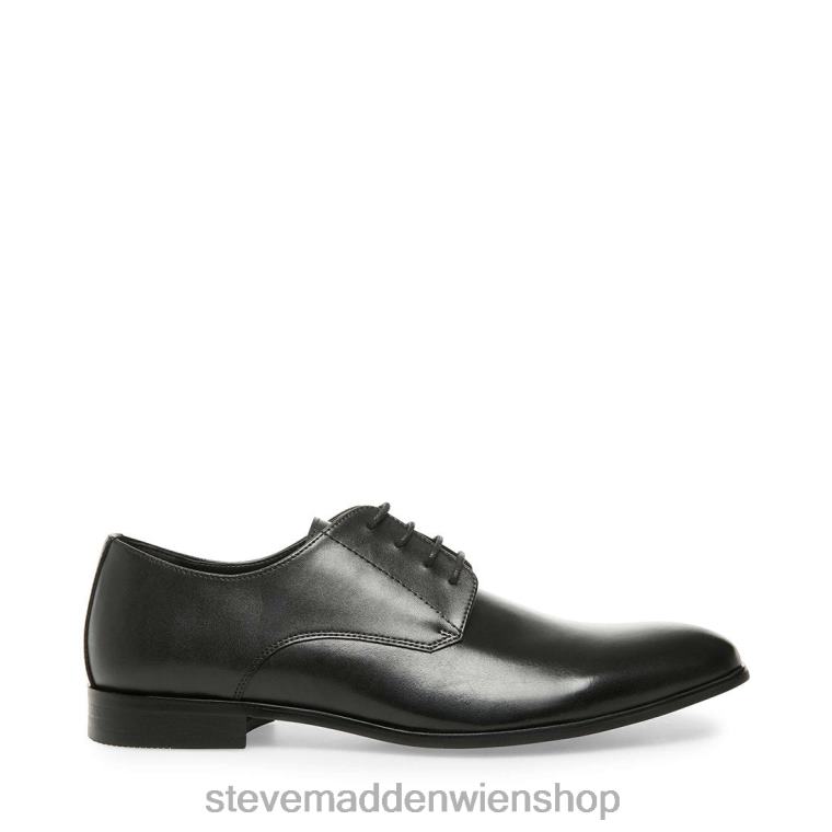 Steve Madden Männer Beute schwarzes Leder Schuhwerk 88L081047