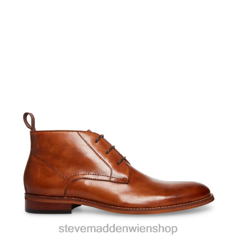 Steve Madden Männer Favien braunes Leder Schuhwerk 88L081053