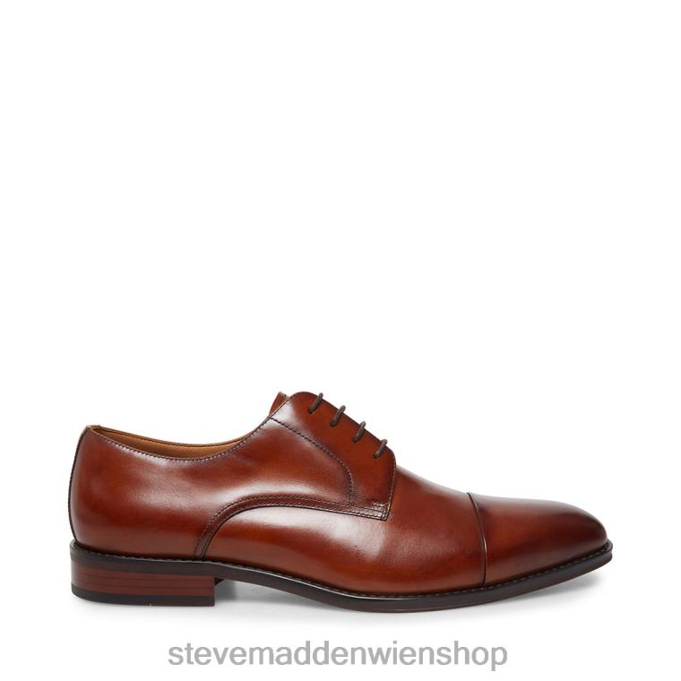 Steve Madden Männer Handlung braunes Leder Schuhwerk 88L081067