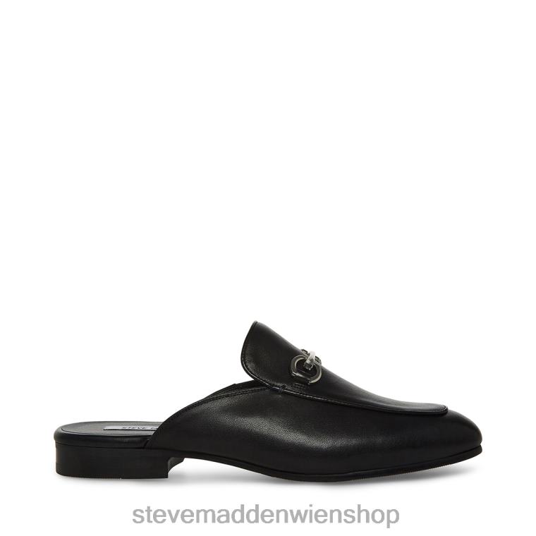 Steve Madden Männer Mateo schwarzes Leder Schuhwerk 88L081058