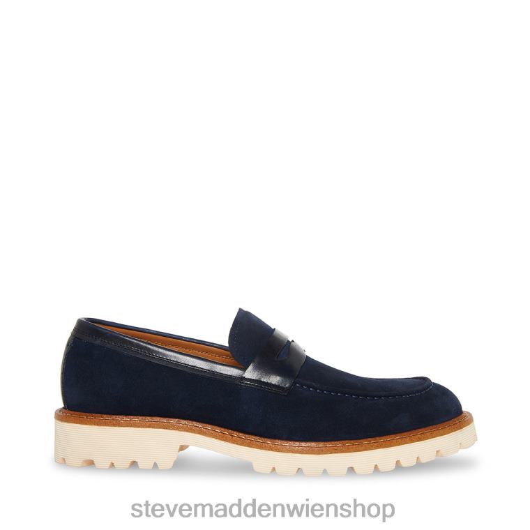 Steve Madden Männer Bentin marineblaues Wildleder Schuhwerk 88L081025