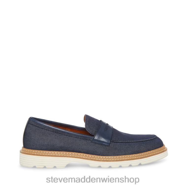 Steve Madden Männer Ewald marineblauer Stoff Schuhwerk 88L081008