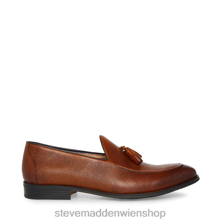 Steve Madden Männer paen braunes Leder Schuhwerk 88L081018