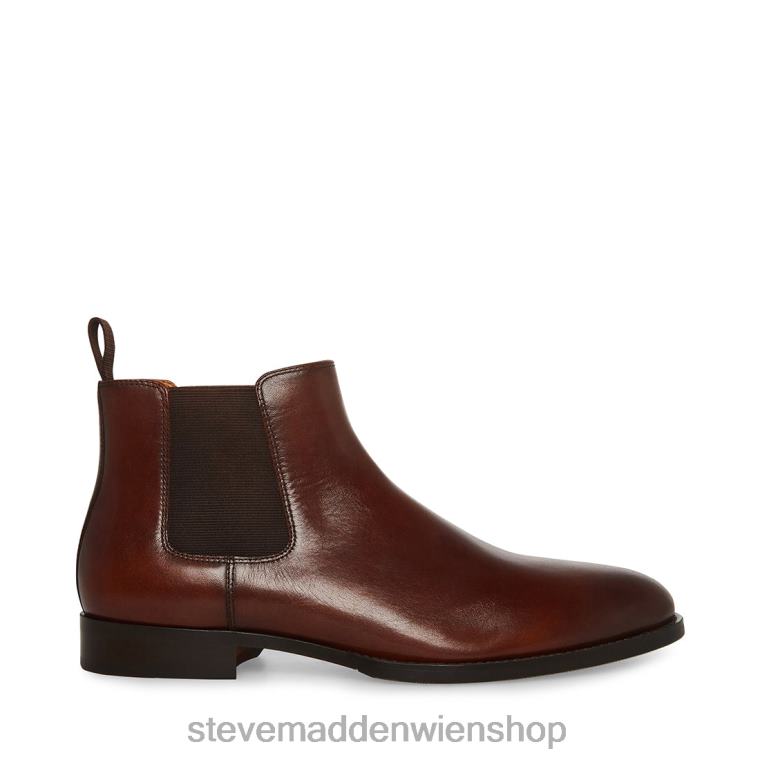 Steve Madden Männer Achat braunes Leder Schuhwerk 88L08948