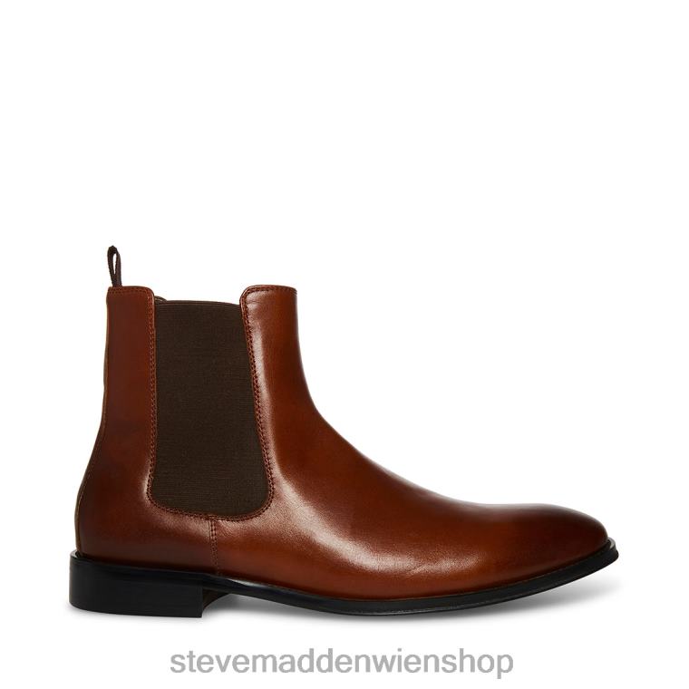 Steve Madden Männer Adamo braunes Leder Schuhwerk 88L08927