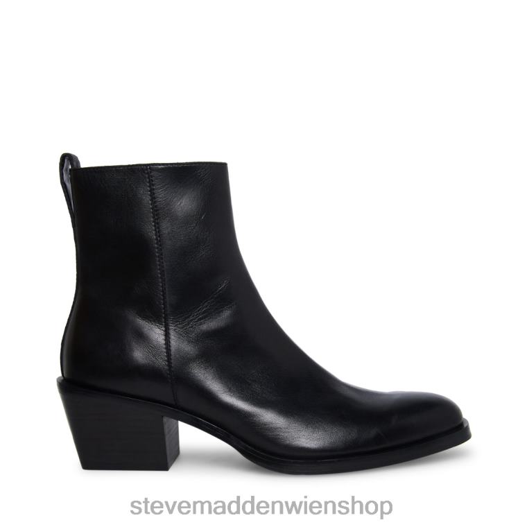 Steve Madden Männer Richie schwarzes Leder Schuhwerk 88L08929