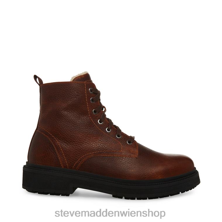 Steve Madden Männer denalii braunes Leder Schuhwerk 88L08959