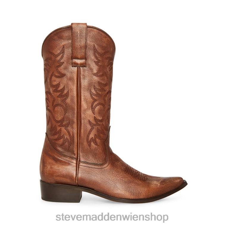 Steve Madden Männer reyy braunes Leder Schuhwerk 88L08936