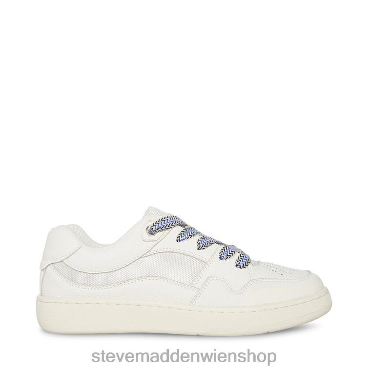 Steve Madden Männer Jayme weißes Leder Schuhwerk 88L08913