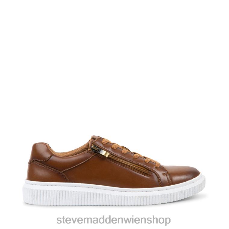 Steve Madden Männer niziam braunes Leder Schuhwerk 88L08912