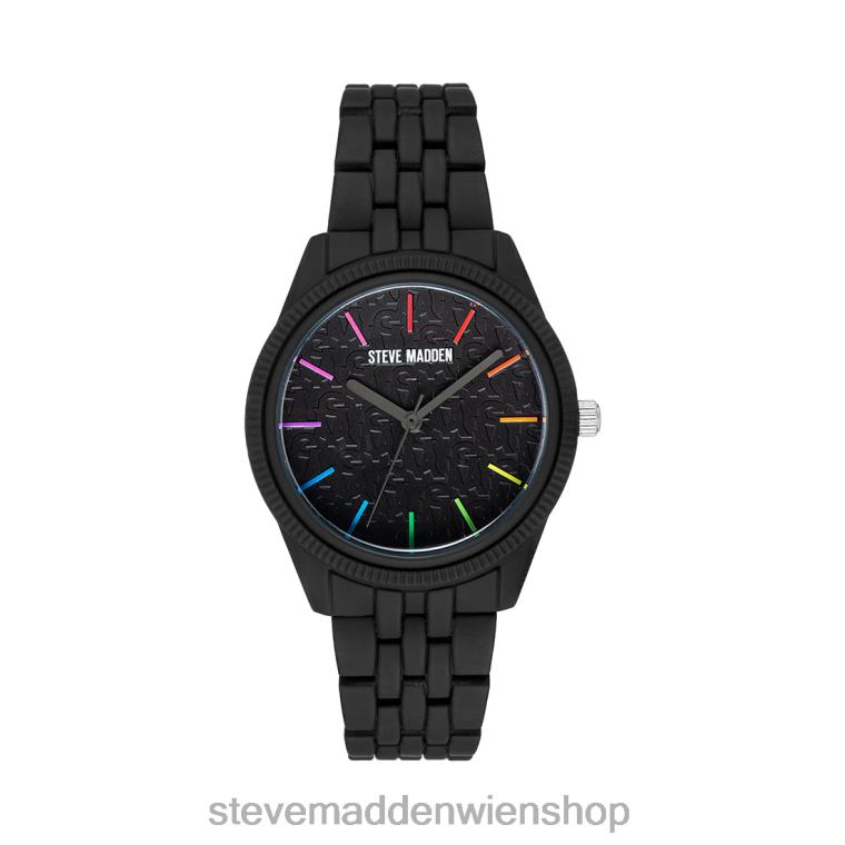 Steve Madden unisex pulverbeschichtete Uhr Schwarz Zubehörteil 88L08822